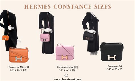 hermes constance wallet sizes